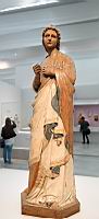 Statue, Ange (Entourage de Nino Pisano, Toscane, v 1360, Bois, polychromie)(4)